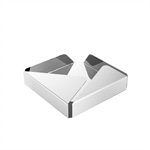 Porta Guardanapos Wolff Origami de Aco Inox Origami 18cm x 1