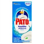 Pastilha Adesiva Sanitária Pato Fresh - Embalagem com 3 Unidades