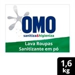 Sabão em Pó Omo Lavagem Perfeita, Sanitiza e Higieniza, 1,6kg - Embalagem com 9 Unidades