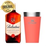 Kit Copo Stanley e Whisky Ballantine's Finest 1L