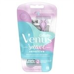 Aparelho Gillette Venus Sensitive 3 Feminino Descartável Embalagem com 2 Unidades