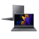 Notebook Samsung Book NP550XDZ-KP4B, Tela de 15.6", Intel Celeron 6305 | SSD 500GB, 4GB RAM, Linux, Cinza Chumbo