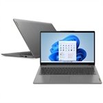 Notebook Lenovo IdeaPad 3i 82MD0007BR, Tela de 15.6" | Intel Core i5, Windows 11, SSD 256GB, 8GB RAM, Cinza
