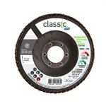 Disco Flap Classic Basic 4.1/2P R201 G120 - Embalagem com 10 Unidades