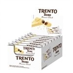 Chocolate Trento Wafer Mini Chocolate Branco 16g - Embalagem com 16 Unidades