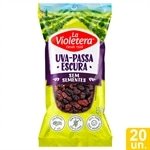 Uva Passa Escura La Violetera sem Semente 50g - Embalagem com 20 Unidades
