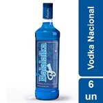 Vodka Balalaika Blueberry 1L Embalagem com 6 Unidades