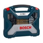Jogo de Ferramentas Bosch X-line Titanium 70 Peças