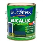 Tinta Esmalte Eucatex 3,6 Litros Preto Fosco