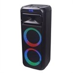 Caixa de Som Amplificada Bluetooth Portátil Gallant 750W Lights Colors Swich Bivolt