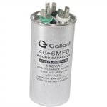 Capacitor CBB65 Gallant 40+6MF +-5% 440 VAC GCP40D06A-IX440