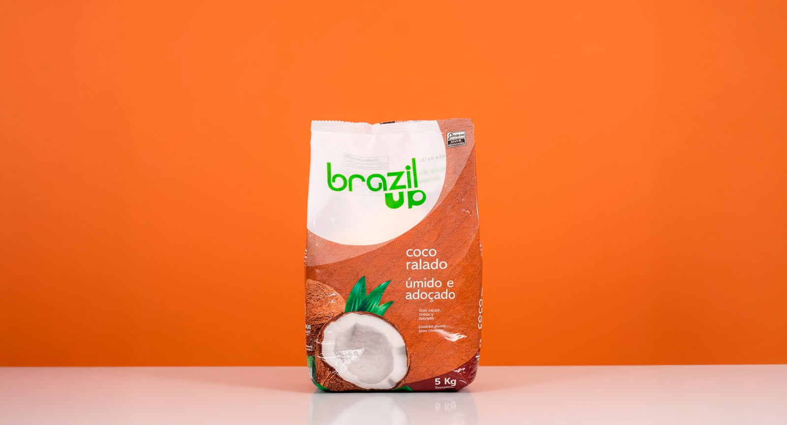 Coco Ralado Brazil Up Úmido e Adoçado 5Kg | Martins Atacado