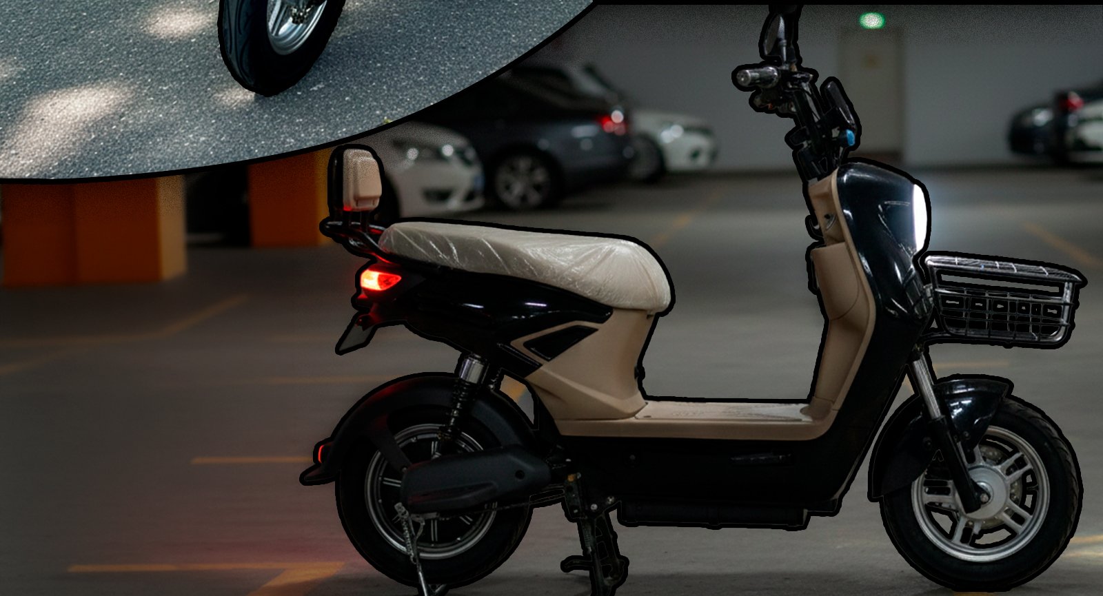 Bicicleta Elétrica HAO Lee 1000W 32KM/H Capacidade 180Kg Vermelha Bivolt