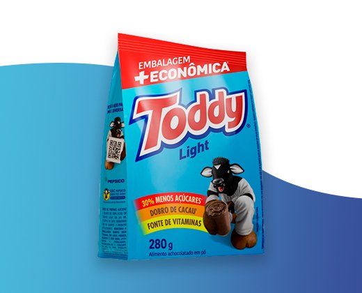 Achocolatado Toddy Light Sachê 280g | Martins Atacado