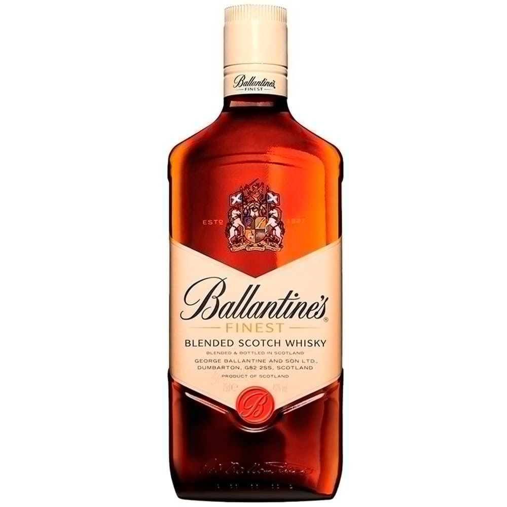 Kit Whisky Ballantines 12 anos 750ml + Ballantines Finest 750ml