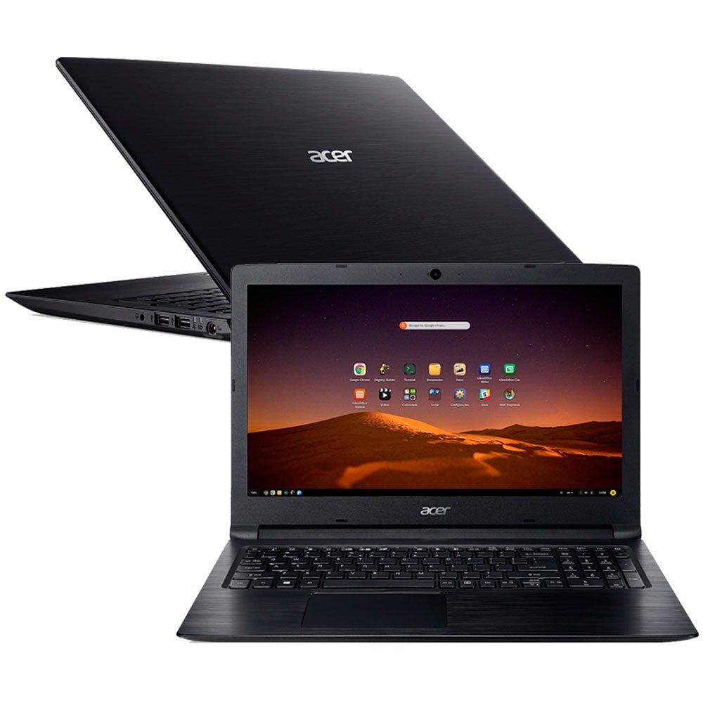 Notebook - Acer A315-53-3470 I3-6006u 2.00ghz 4gb 1tb Padrão Intel Hd Graphics 520 Endless os Aspire 3 15,6" Polegadas