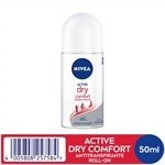 Desodorante Nivea Roll On Feminino Dry Comfort Plus 50ml