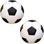 Bola De Vinil Pingo Dente De Leite Futebol Kit Atacado - Branco - 2 Unidades