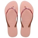 Havaianas Slim Glitter II Rosa Ballet/Dourado