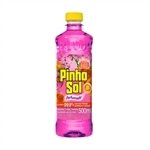 Desinfetante Pinho Sol Perfumado Floral 500ml Embalagem com 12 Unidades