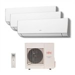 Ar Condicionado Multi Tri Split Inverter Fujitsu 24.000 Btus (2x Evap 9.000 e 1 Evap 12.00