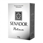 Sabonete Senador Platinum 130g Embalagem com 12 Unidades