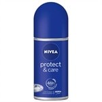 Desodorante Nivea Roll On Feminino Protect e Care 50ml