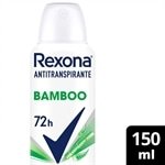 Desodorante Rexona Aerossol Women Bamboo 150ml