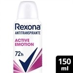 Desodorante Rexona Aerosol Women Active Emotion 150ml