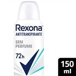 Desodorante Rexona Aerosol Women sem Perfume 150ml