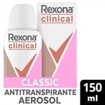Desodorante Rexona Women Clinical Classic Aerossol 150ml
