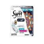 Absorvente Sym Premium Noturno Suave c/ Abas - Embalagem com 30 Unidades