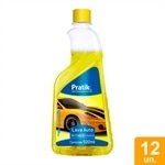 Shampoo Automotivo Pratik 500ml - Embalagem com 12 Unidades