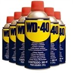 Antiferrugem WD40 Spray Lubrificante 300ml Embalagem com 6 Unidades