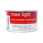 Massa de Poliéster Maxi Light 900ml - Embalagem com 12 Unidades