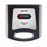 Sanduicheira Grill Mallory Max Antiaderente 750W Preto/Inox