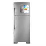 Geladeira/Refrigerador Panasonic 435 Litros NR-BT51PV3 | Frost Free, 2 Portas, Econavi, Aço Escovado