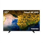 Smart TV DLED 55" Toshiba 55C350L, 4K, 2 USB, 3 HDMI, 60Hz