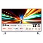 Smart TV LED 32¿ Philco PTV32G23AGSSBLH HD Android com 2 USB, 2 HDMI, Dolby Audio