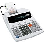Calculadora de Mesa Elgin MR6124 com Bateria Visor 12 Dígitos, Display Fluorescente, Impressão Bicolor, Bivolt