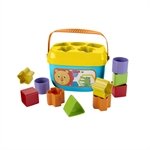 Fisher-Price Mattel Balde Primeiros Blocos FFC84 Brinquedo para Bebês
