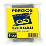 Prego Gerdau sem Cabeça 17x21 1kg - Embalagem com 20 Unidades
