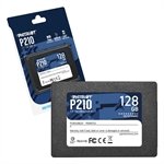 HD SSD 128GB Patriot P210, 2.5" Sata III 6Gb/s, Leitura 450 MB/s, Gravação 430 MB/s - P210