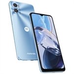 Smartphone Motorola Moto E22, Azul, Tela de 6.5", 4G+Wi-Fi, Android 12, Câm. Tras. 16+2MP, Câm. Frontal 5MP, 64GB