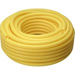 Eletroduto Krona PVC Flexível Corrugado 20mmx50m Amarelo