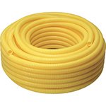 Eletroduto Krona PVC Flexível Corrugado 32mmx25m Amarelo