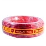 Cabo Flexível Megatron 6MMx100M Rolo 750V Vermelho