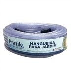 Mangueira para Jardim Pratik Megaflex Trancada Cristal 7/16 x 1,6mm 15m