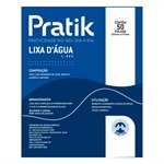 Lixa D'Água Pratik G150 225x275mm - Embalagem com 50 Unidades