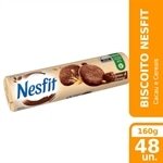 Biscoito Nesfit Cacau e Cereais 160g - Embalagem com 48 Unidades